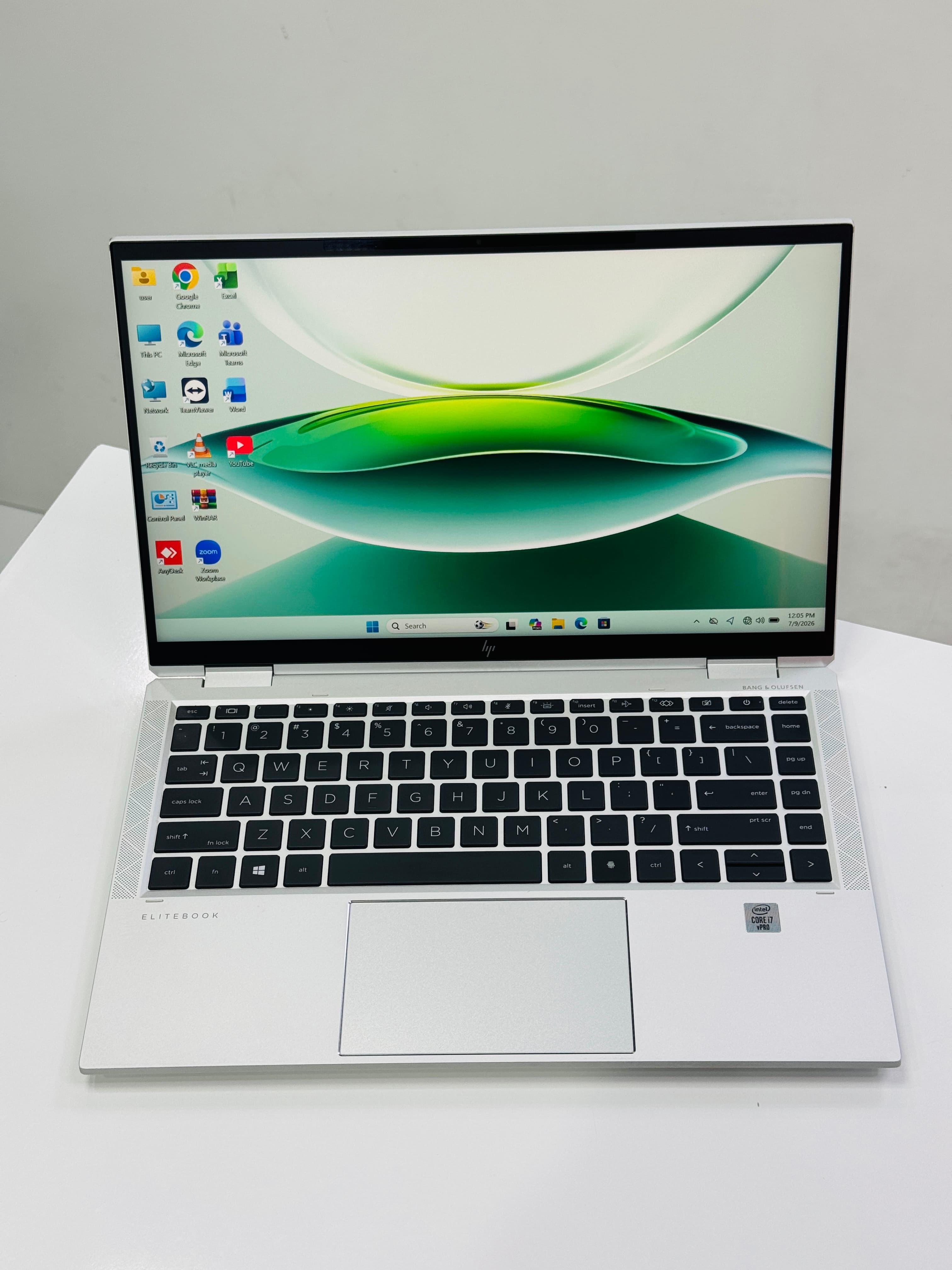 HP EliteBook x360 Touch Intel Core i7 Laptop - Silver, Like New – Used – Sharjah, Sharjah