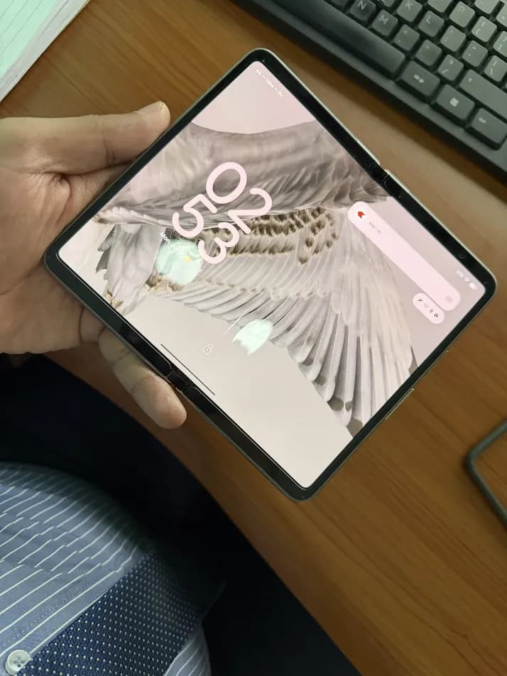 Google Pixel Fold 5G - Porcelain - Like New Condition – Like new – Salam Street, Abu Dhabi